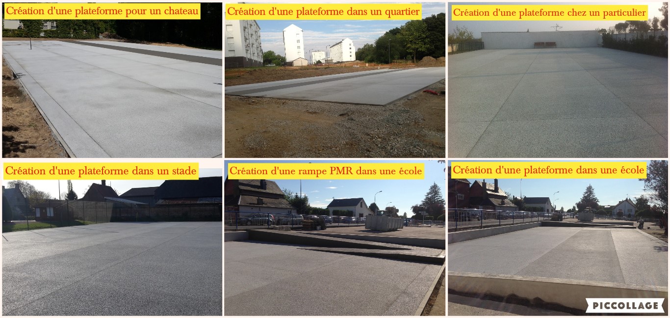 SERVICES BTPI DALLAGE EN BETON POREUX